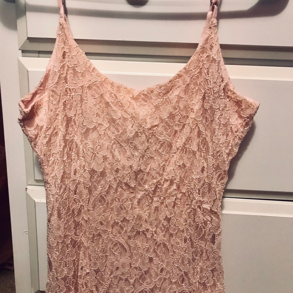Pretty Pink Lace Dress